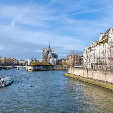 Superbe Studette Au Coeur De L'ile Saint Louis - 1 Personne Apartamento *